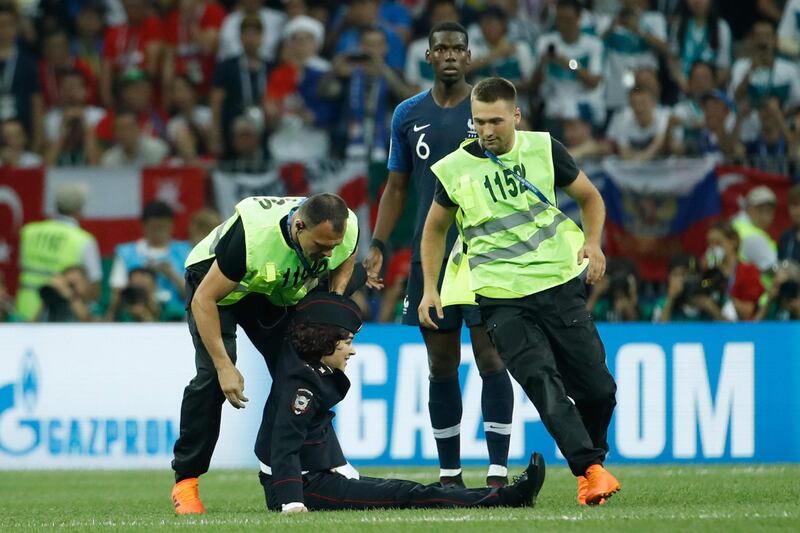 Invasione di campo durante la finale dei Mondiali 11