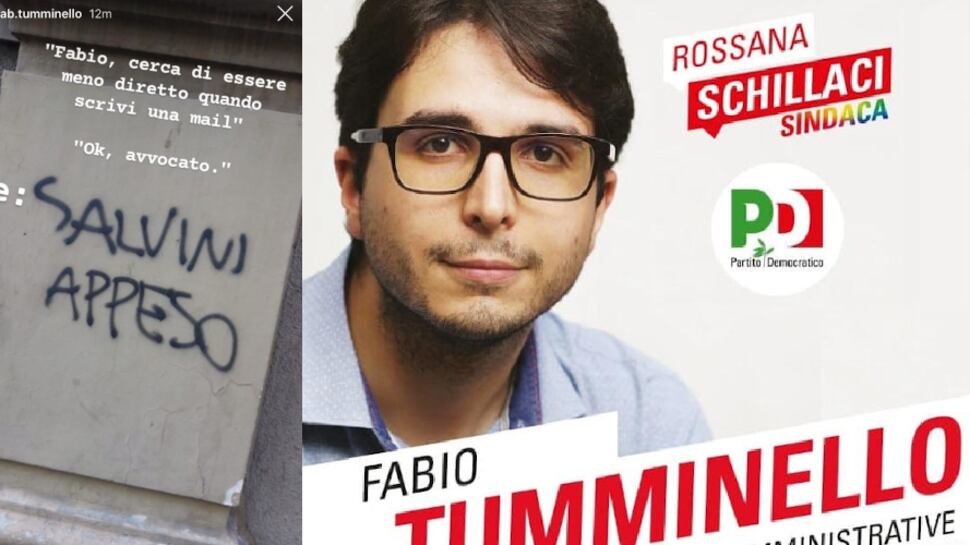 Il post choc: "Salvini appeso". È bufera sul candidato del Pd