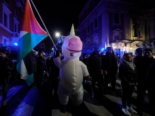 Scontri pro Pal a Roma