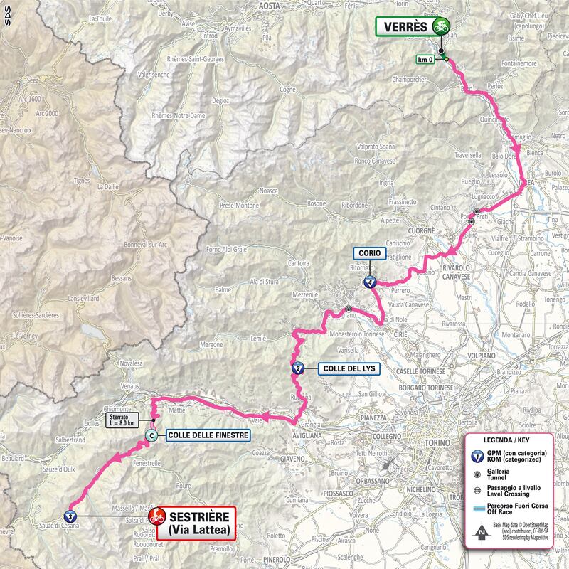 Giro d'Italia tutte le tappe 40