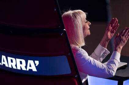 Raffaella Carrà: le foto della finale di The Voice 1