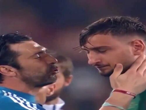 Coppa Italia, Buffon consola Donnarumma