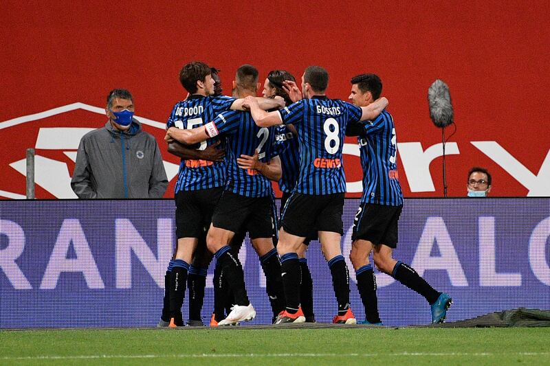 Le immagini più belle di Atalanta-Juventus. Bianconeri scatenati nei festeggiamenti 4