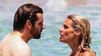 Michelle Hunziker e Tomaso Trussardi litigano in mare