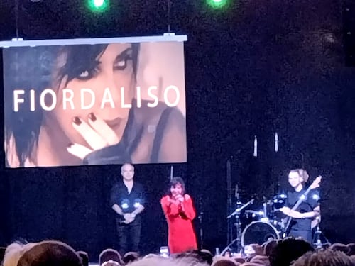 Paura al concerto di Fiordaliso, spunta un coltello: un ferito