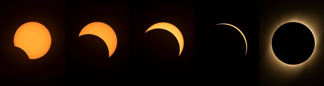 Lo spettacolo dell'eclissi solare 1