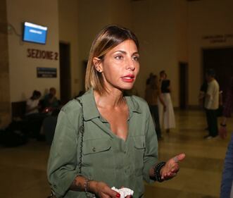 Fabrizio Corona arriva in Tribunale 5