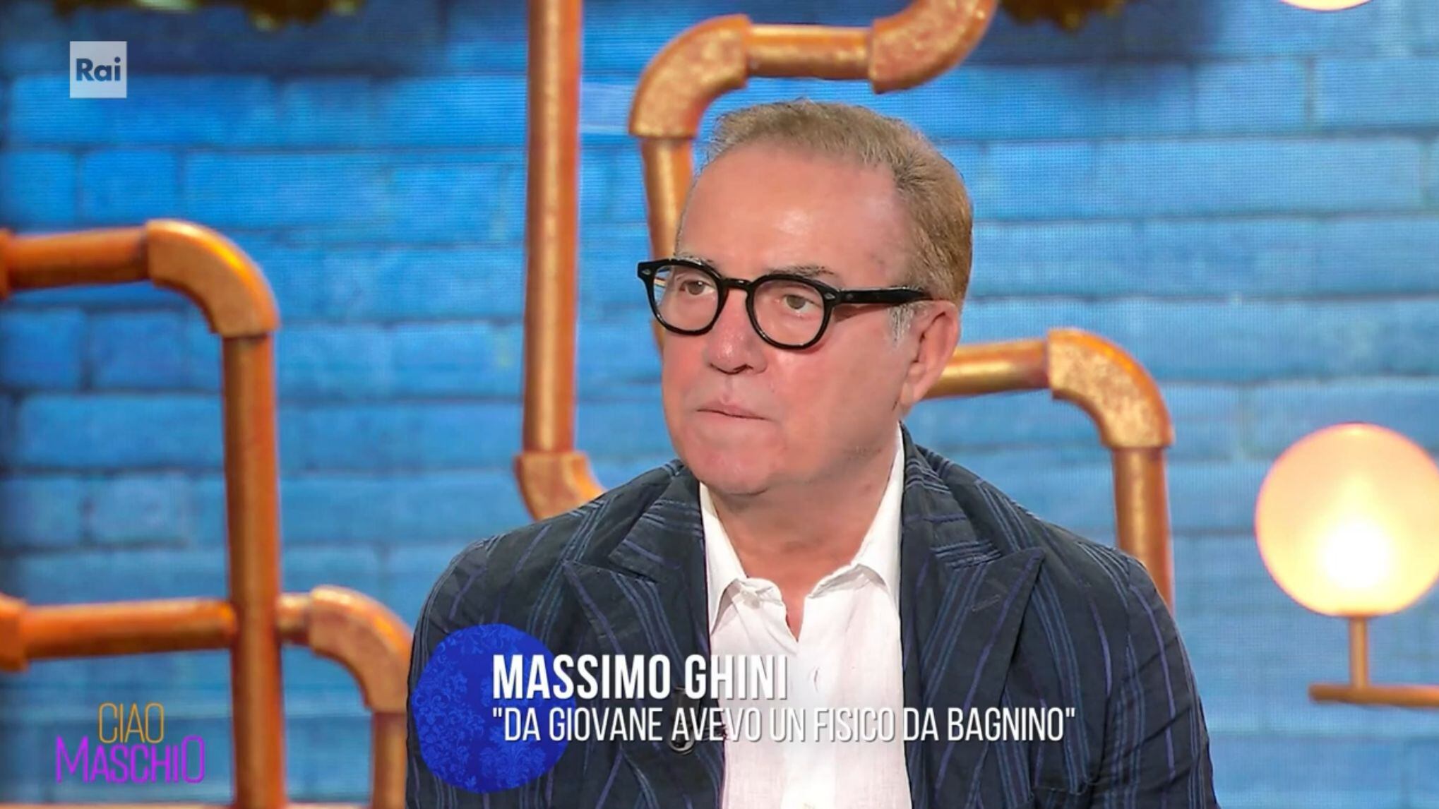 Massimo Ghini a Ciao Maschio: "Il David? Dopo 120 film, se me lo danno lo uso per fermare la porta"