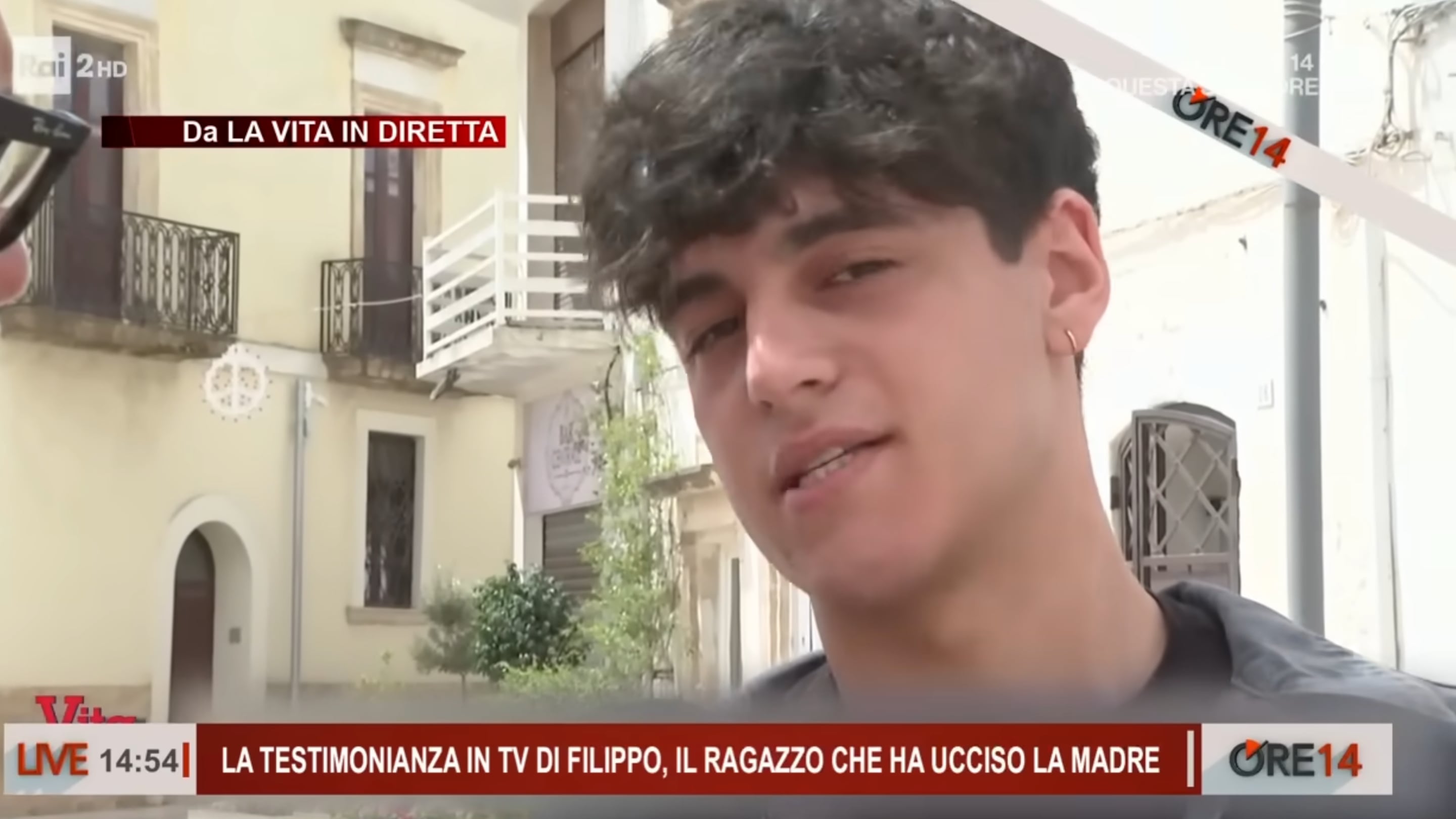 Omicidio Racale, Filippo Manni parlò in tv per commentare un tentato femminicidio