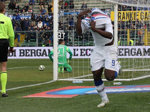 La Samp rimonta l'Atalanta con Muriel e Okaka