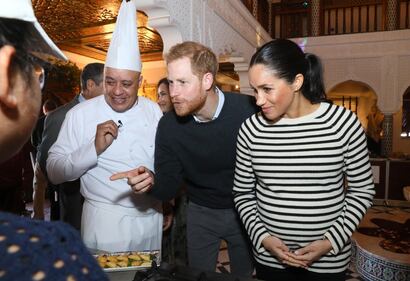 Meghan Markle, i look in Marocco: foto 1