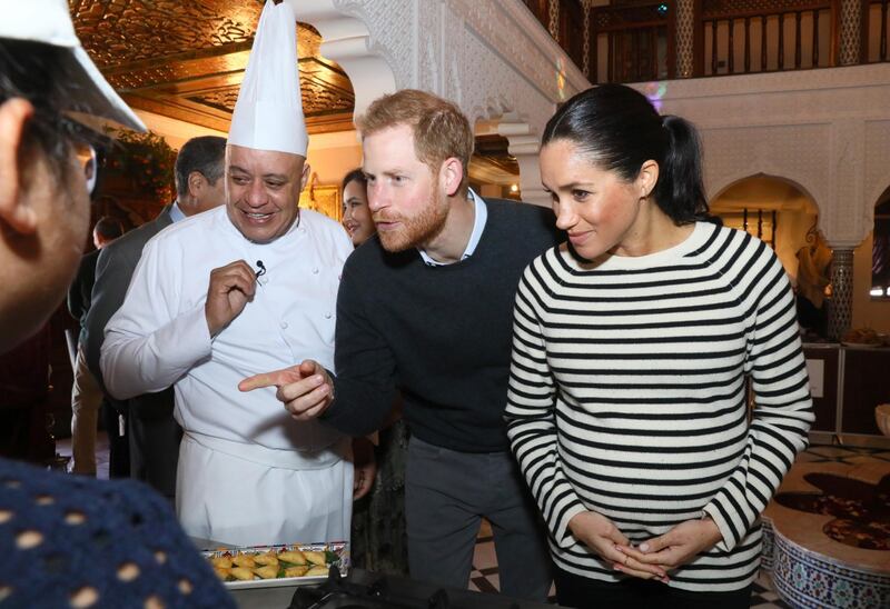 Meghan Markle, i look in Marocco: foto 1