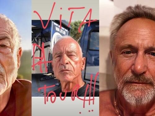 Impazza la FaceApp mania, i vip pubblicano sui social le foto da vecchi