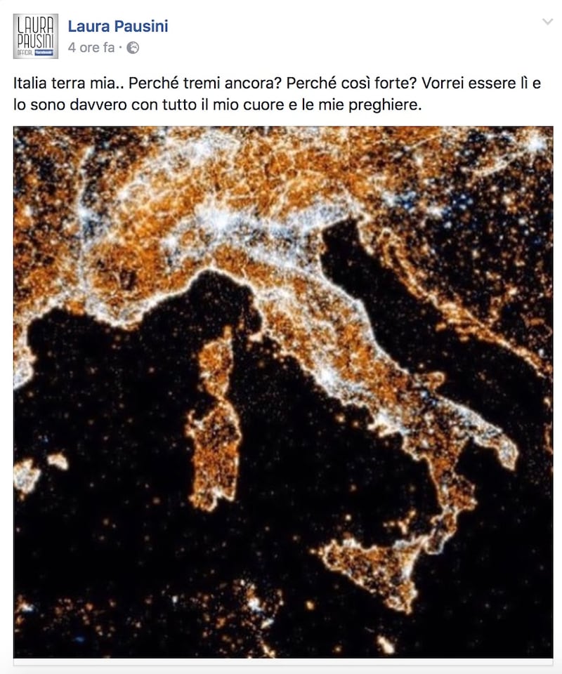 Terremoto e vip, le reazioni social 25