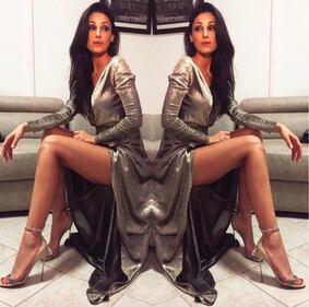 Anna Tatangelo, spacco sexy con fotomontaggio 2