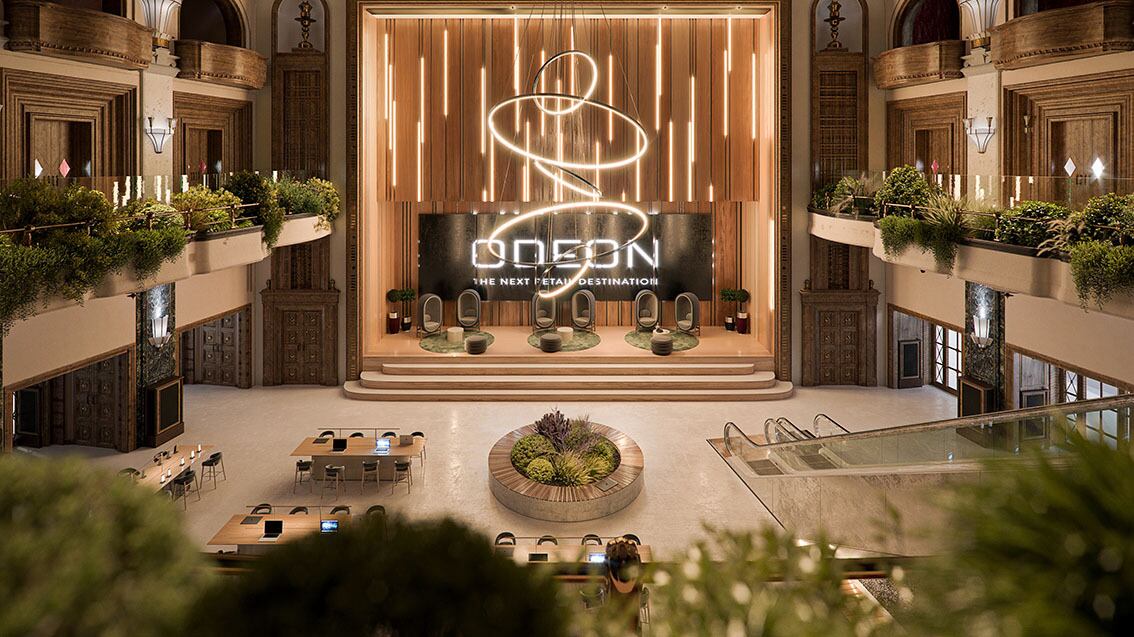 Nell'Odeon del futuro shopping, ristoranti e solo metà delle sale