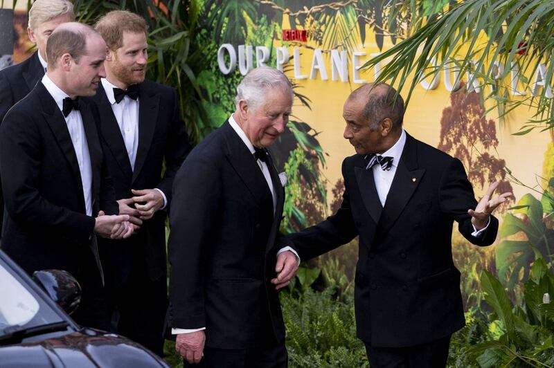 I reali inglesi alla prima di "Our Planet" 3