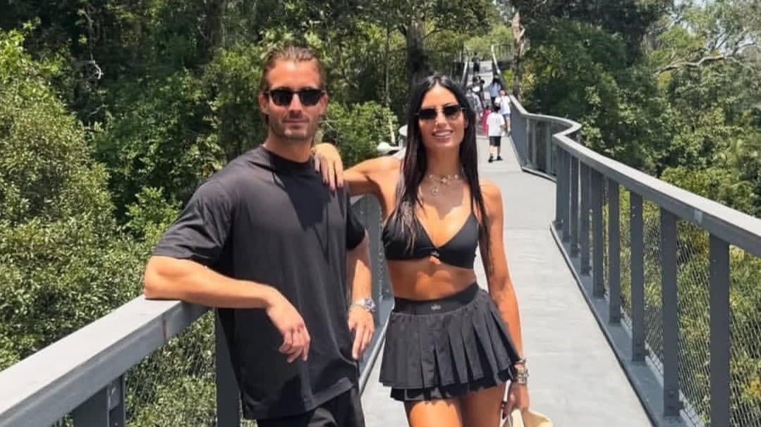 Gregoracci e fidanzato
