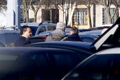 Formigoni arriva al carcere di Bollate 7