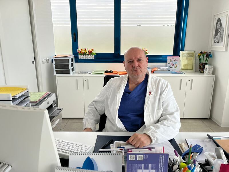 Dott. Marco Grassi, ginecologo del Reparto di Ginecologia dell'Ospedale Mazzoni di Ascoli Piceno