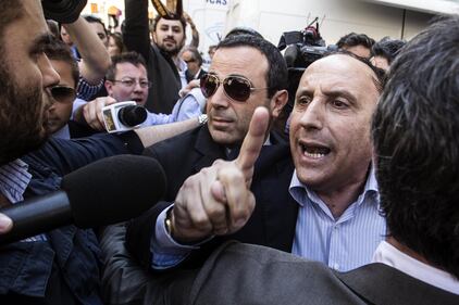 Protesta davanti a Montecitorio 12