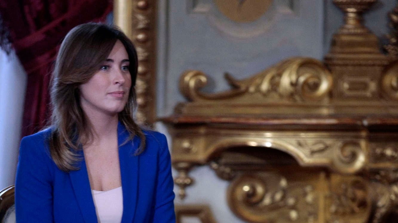 Boschi testimonial, 50 metri in auto blu