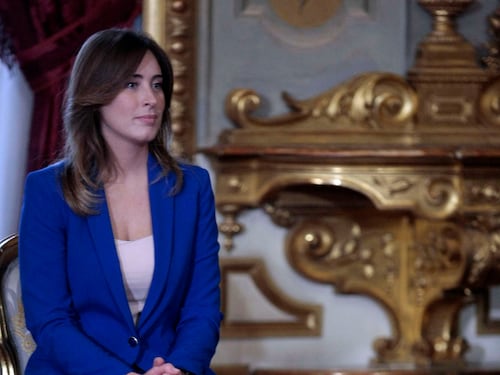 Il vestito blu della Boschi? È di Zara e costa meno di cento euro