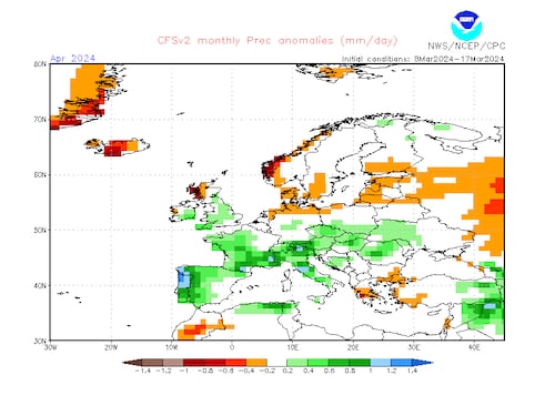 Il "risveglio" del flusso perturbato: fate attenzione alle proiezioni meteo di aprile