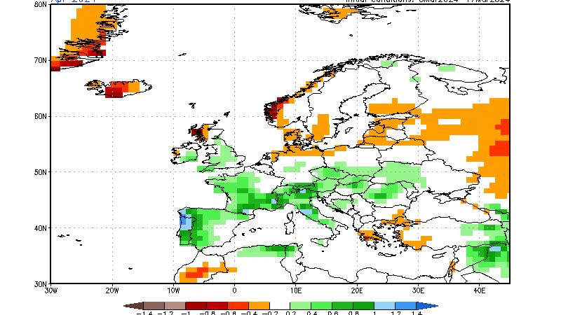 Il "risveglio" del flusso perturbato: fate attenzione alle proiezioni meteo di aprile