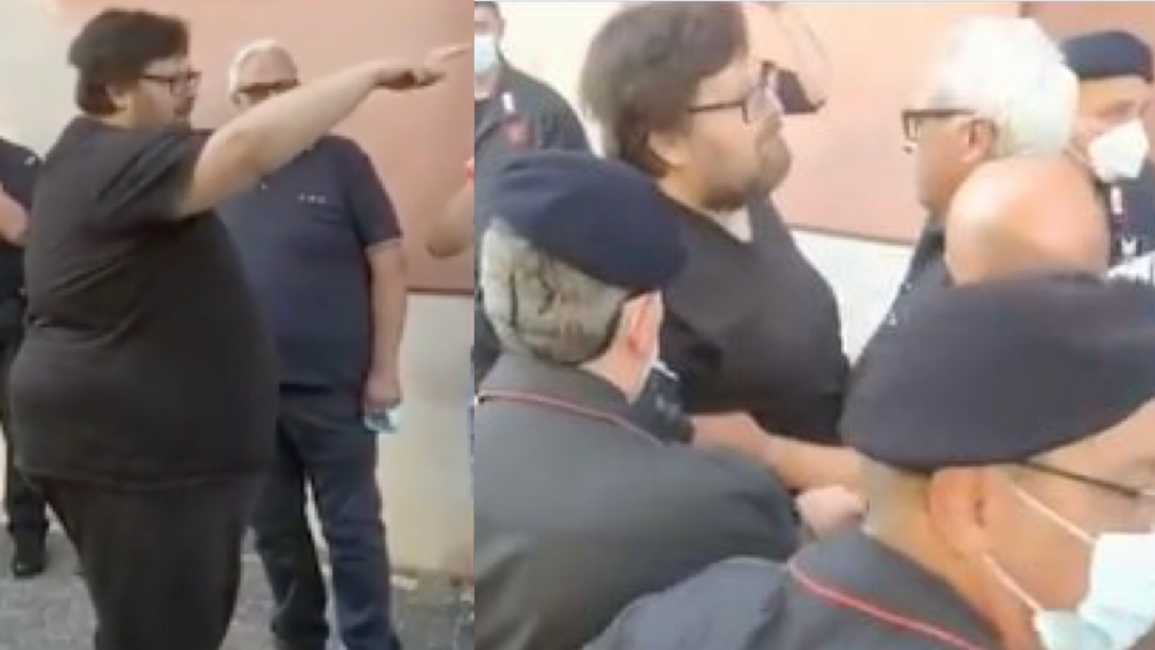 Adinolfi contestato. Piovono preservativi: "Picchettaggio fascista"