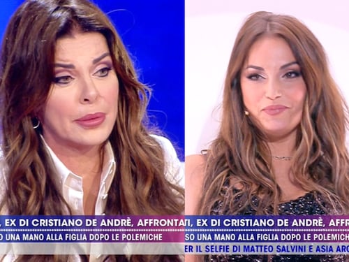 Scintille fra Francesca De André e Alba Parietti