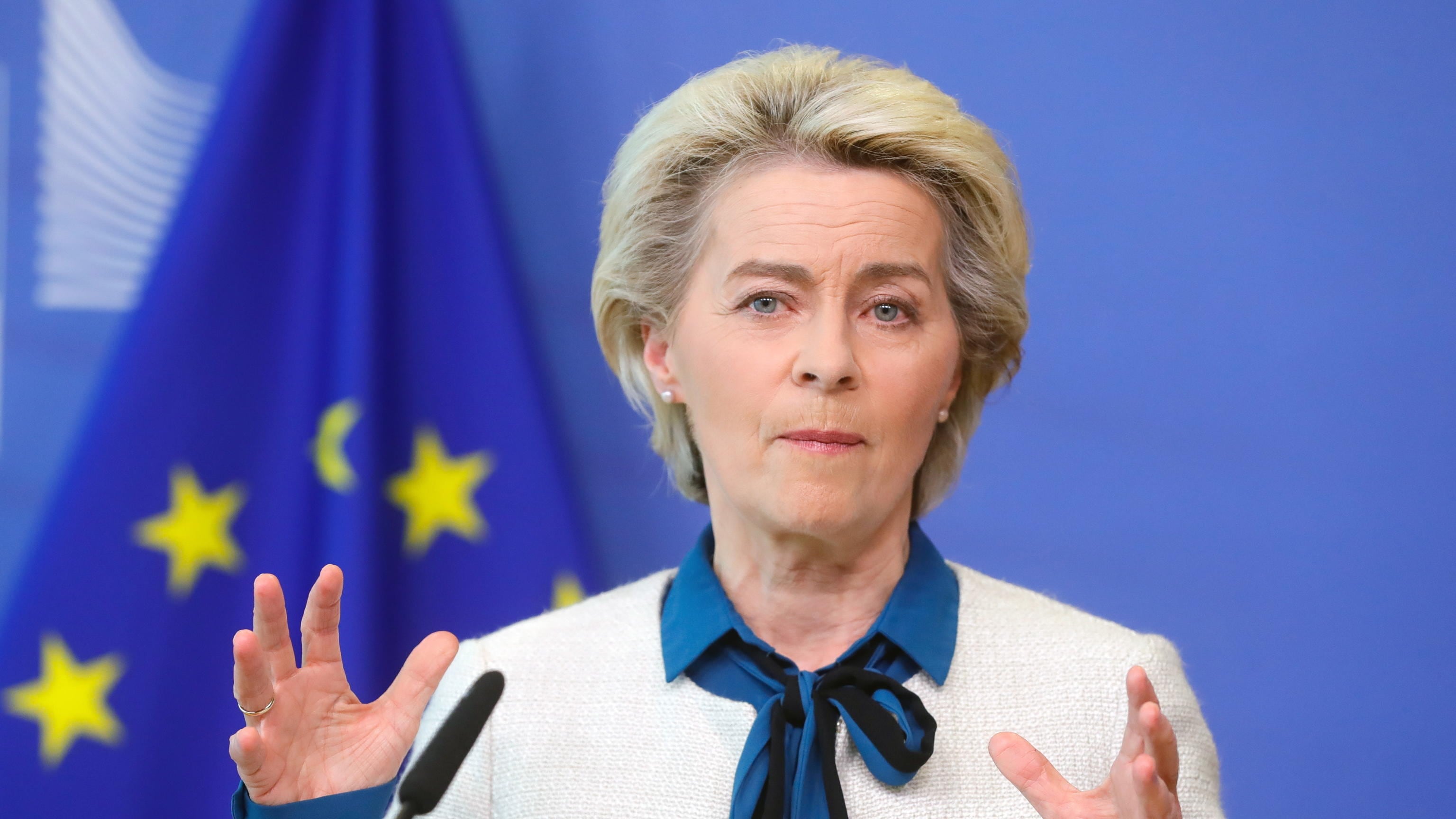 La Von der Leyen precisa: "Lavoriamo con tutti". Ma Salvini: "Si dimetta"