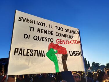 Sinistra radicale in corteo: "Palestina Libera" 2