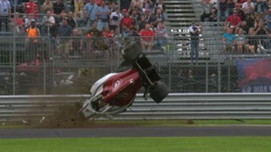Formula Uno, schianto incredibile di Ericsson a Monza. Pilota illeso
