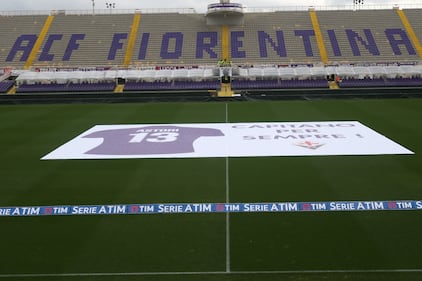 L'omaggio della Fiorentina a Davide Astori 18