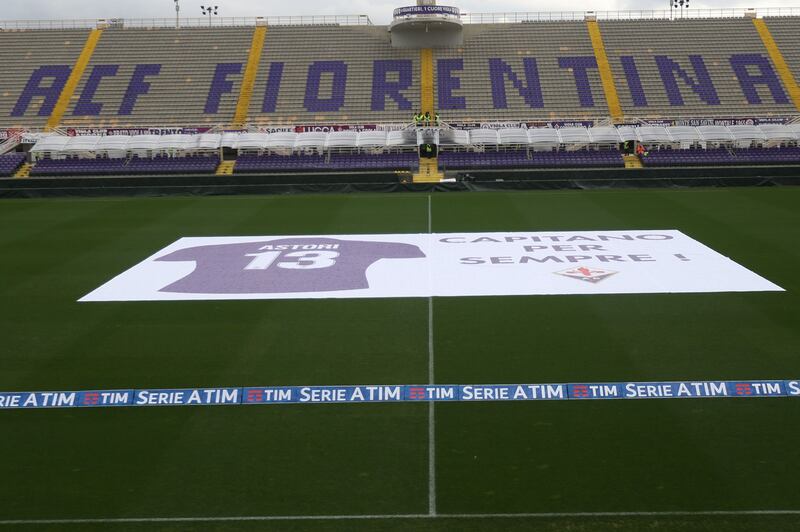 L'omaggio della Fiorentina a Davide Astori 18