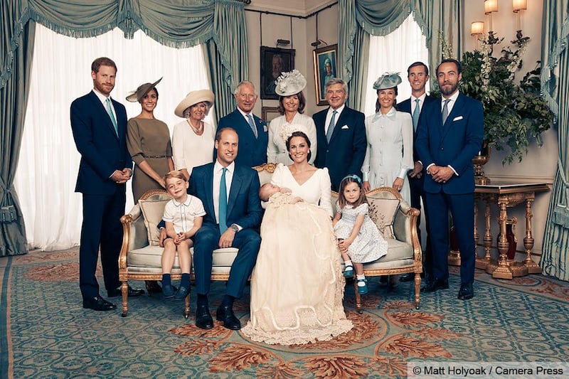 Le foto ufficiali del battesimo del principe Louis 3