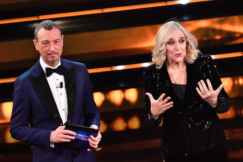 Momenti clou della finale di Sanremo 7