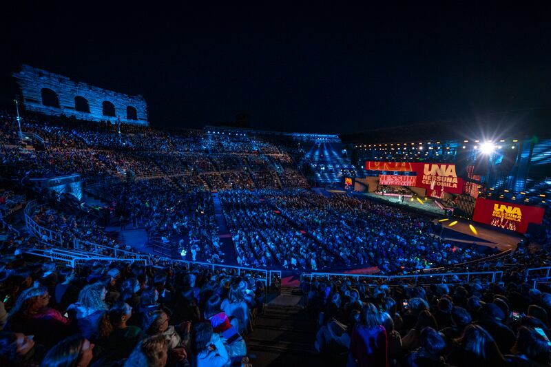 Concerto "Una Nessuna Centomila" all'Arena di Verona
