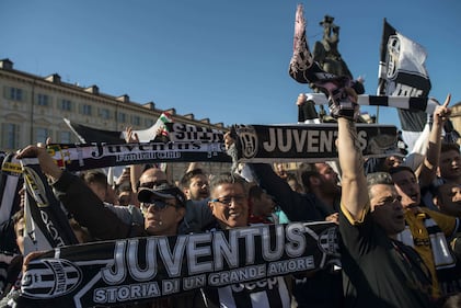 Le immagini della festa bianconera 1