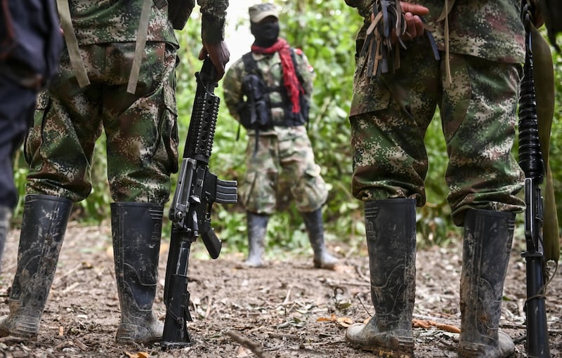 Colombia, l'Esercito Liberazione Nazionale nella giungla 2