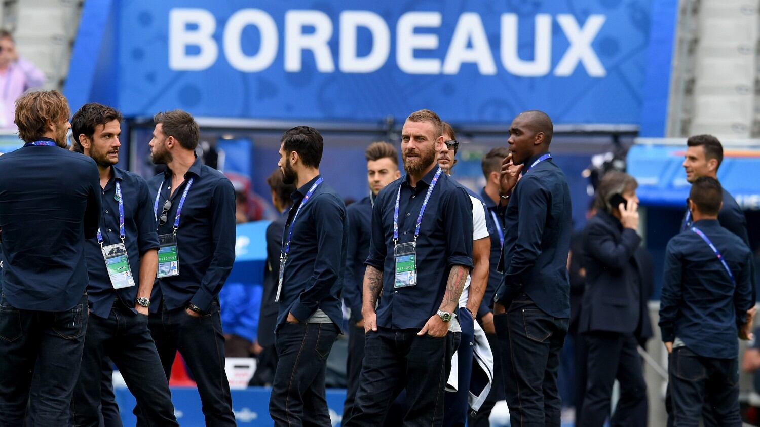 Italia, tutto pronto per la Germania: De Rossi out, giocherà Sturaro