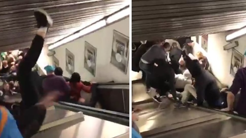 Roma, cede una scala mobile in metropolitana: diversi feriti