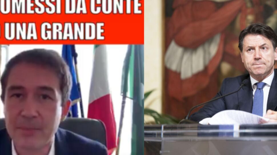 Virus, il sindaco smaschera Conte: "4,3 miliardi? Ecco perché è falso"