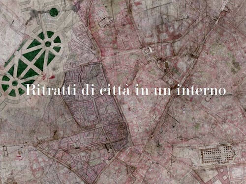 "Ritratti di città in un interno", dalle cartografie il racconto delle metamorfosi urbane