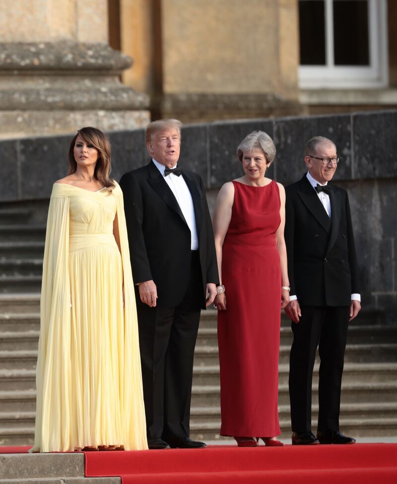 Melania Trump nel Regno Unito 2