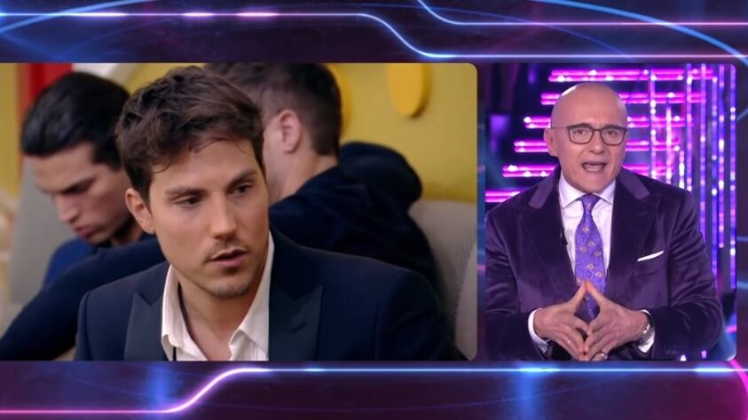 "Di mer...". Al GfVip volano insulti, Signorini sbotta in diretta