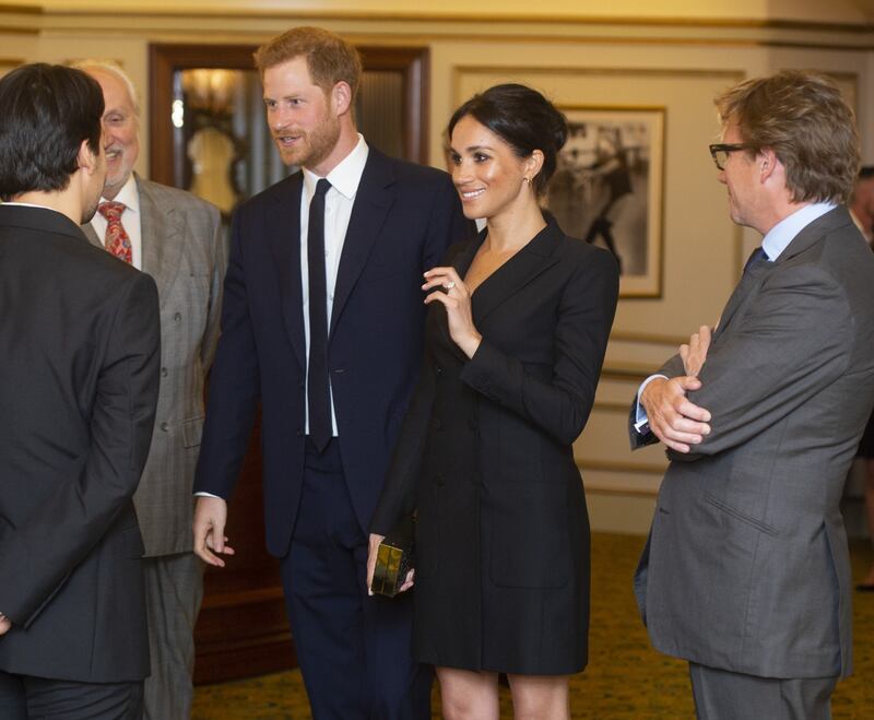Meghan Markle e il Principe Harry a teatro 5