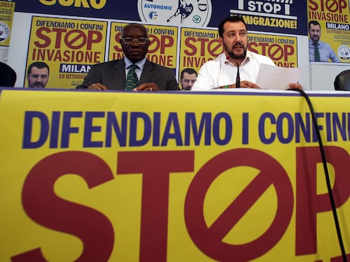 La Lega si affida a un nigeriano per combattere "Mare nostrum"