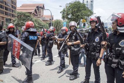 Le proteste e tensioni in Malesia 8